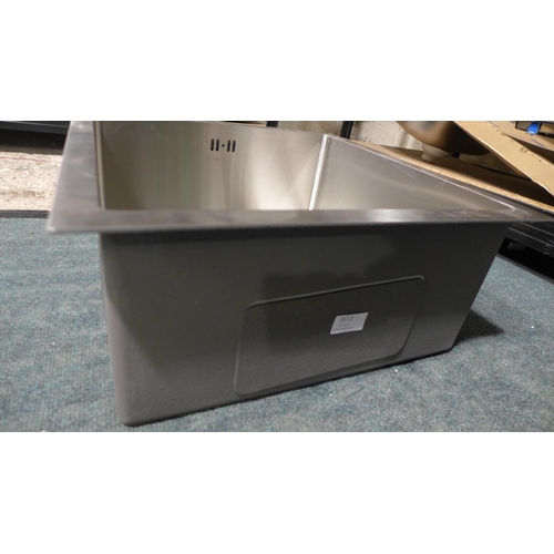 3094 - Grey Composite and Stainless Steel Sink *This lot is subject to VAT