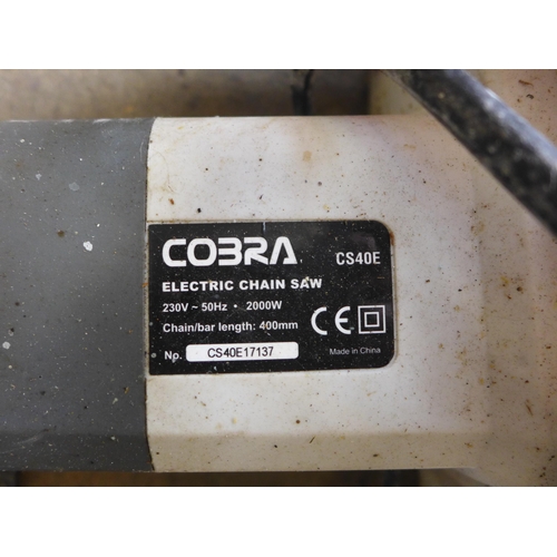 2281 - Cobra electric chainsaw - W 
CS40E17137