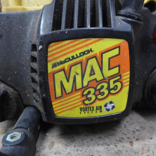 2299 - McCulloch Mac335 chainsaw - W