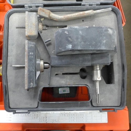 2019 - SDS core cutting set and a Hilti drill - TE18-M