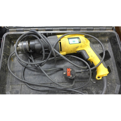 2020 - Metabo SBE750 power drill and a DeWalt 110v DW503 power drill