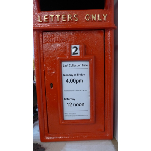 2068 - George VI post box * this lot is subject to VAT