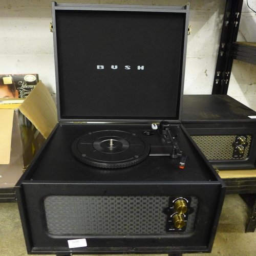 2205 - 2 Bush retro style turntables