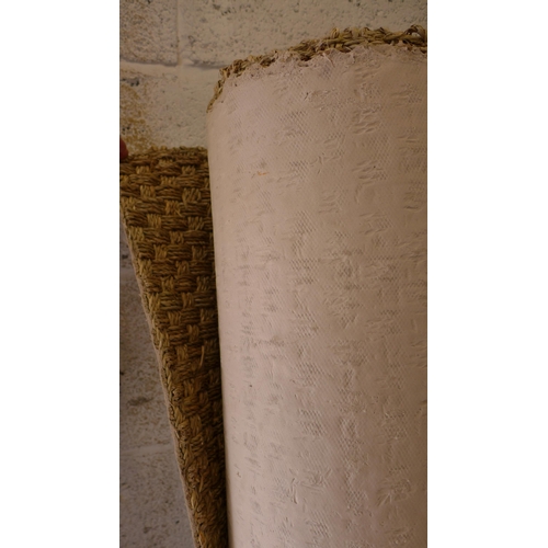 2257 - Seagraass carpet 3.3 x 1.55m unused & wrapped