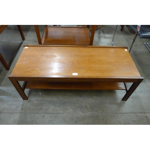 30 - A teak coffee table