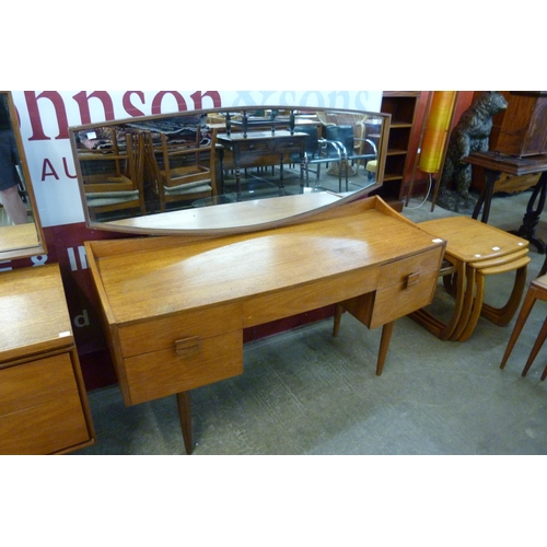 6 - A G-Plan Danish Design teak dressing table, designed by Ib Kofod Larsen