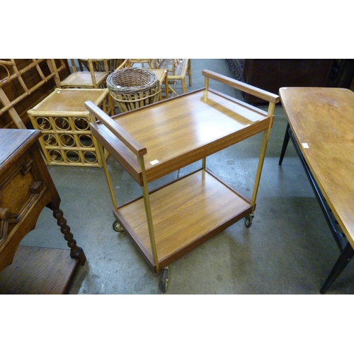 93 - A teak trolley