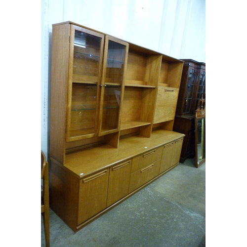 93F - A Meredew teak wall unit