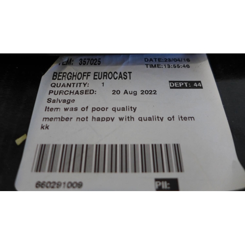 3003 - Berghoff Eurocast Professional Series Cookware Set, original RRP £359.99 + VAT (291-134) * This lot ... 