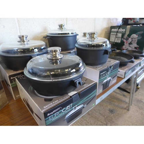 3003 - Berghoff Eurocast Professional Series Cookware Set, original RRP £359.99 + VAT (291-134) * This lot ... 