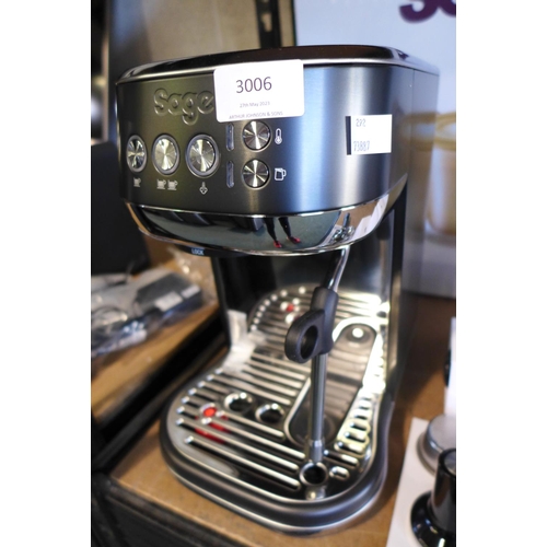 Sage Bambino Plus Pump Coffee Machine - Ses500Bst , Original RRP £291.66 +  vat (292-56 ) * This l