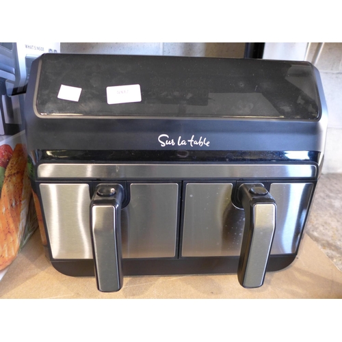 3007 - 3.8l Sur Table Double Air Fryer (292-42 ) * This lot is subject to vat