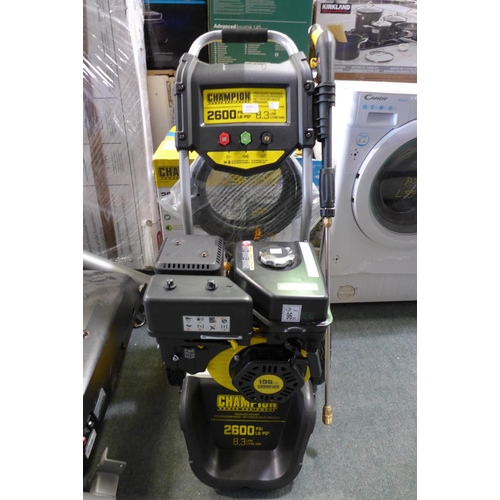 3029 - Champion 2600 PSI Petrol Pressure Washer with Nozzles (model:- 100382), original RRP £299.99 + VAT (... 