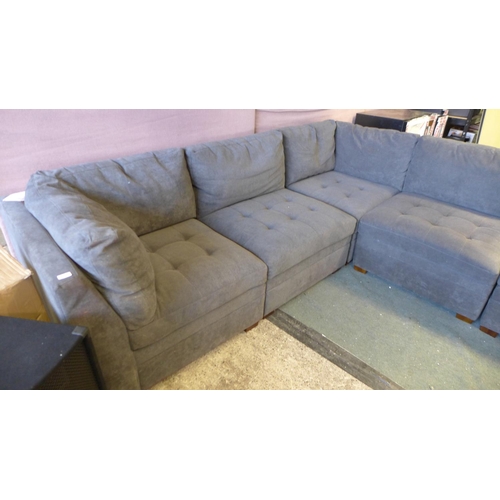 3042 - Tisdale Five Piece Sectional Fabric Sofa, original RRP £1299.99 + VAT (291-50) * This lot is subject... 