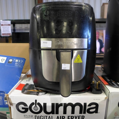 3050 - Gourmia Air Fryer          (292-3 ) * This lot is subject to vat