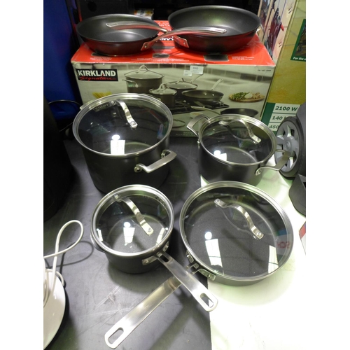 3060 - Ks Induction   H/Anodised Cookware Set, Original RRP £124.99 + vat  (292-22 ) * This lot is subject ... 