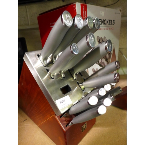 3075 - Henckels Knife Block Set (Shears Missing), Original RRP £144.99 + vat    (292-312 ) * This lot is su... 