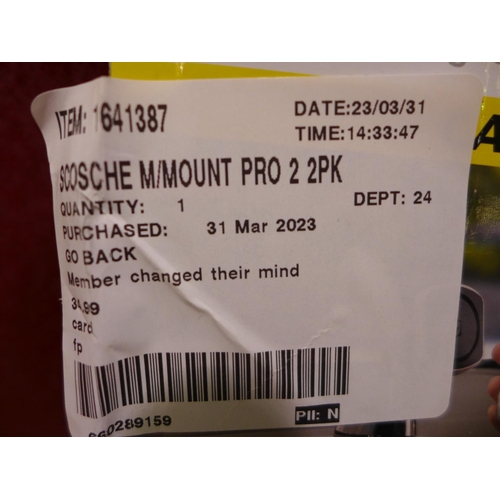 3079 - Scosche Magic Mount Pro (model:- MP2WD-2PKCP) (291-36) * This lot is subject to VAT