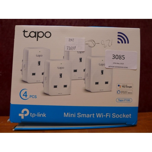 3085 - Tp-Link Tapo Wifi Plug Pack  (292-12 ) * This lot is subject to vat