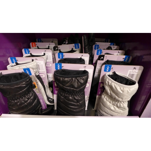 3104 - Qty. of women's head waterproof/touch screen hybrid gloves - mixed sizes * this lot is subject to VA... 