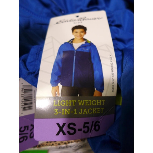 3137 - Four Mixed child's jackets - various sizes/colours * this lot is subject to VAT