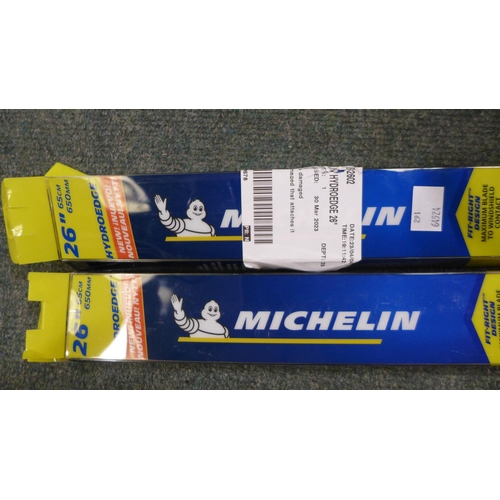 3216 - 2 x Michelin Hydroedge 26