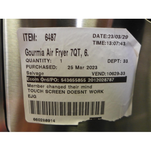 3228 - Gourmia Air Fryer (7QT) (291-14) * This lot is subject to VAT