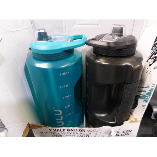 3235 - Two Zulu 1.8l Waterbottles and a Brita Maxtra Jug (291-142) * This lot is subject to VAT