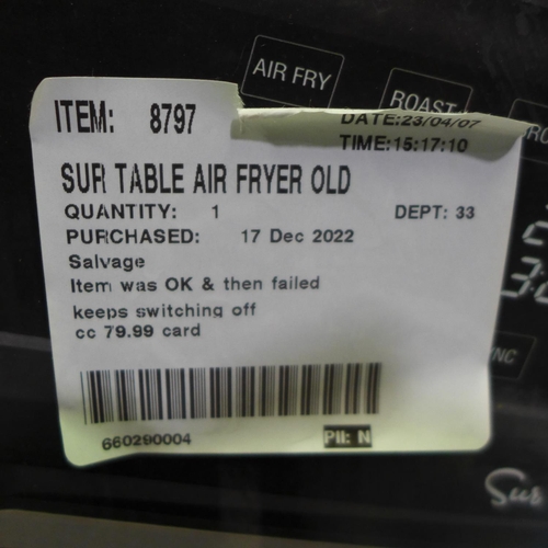 3264 - 3.8l Sur Table Double Air Fryer (291-105) * This lot is subject to VAT