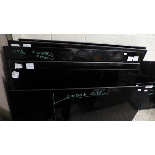 3306 - Six Damaged Tv's, Brands to Include: Sony, Samsung and Hisense (Models: 58A7HQTUK, KD65A1BU, UE75TU7... 