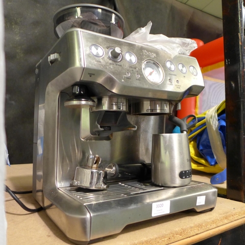 3320 - Sage Pump Coffee Machine, Original RRP £449.99 + vat     (292-297 ) * This lot is subject to vat