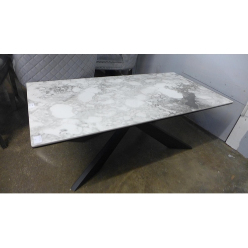 1506 - A Kos marble topped coffee table  *This lot is subject to VAT