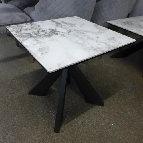 1507 - A Kos marble topped lamp table  *This lot is subject to VAT