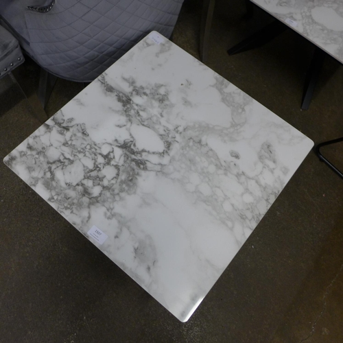 1507 - A Kos marble topped lamp table  *This lot is subject to VAT