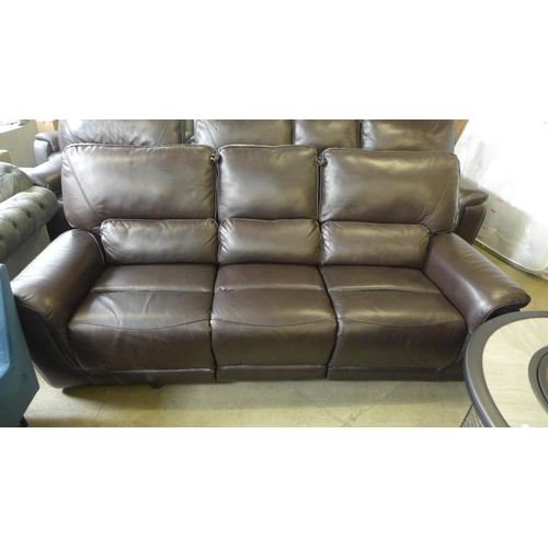 1567 - Kuka Maxwell Br 3 Seater With Power Headrests Sofa, Original RRP £1333.33 + vat  (4167-21)   * This ... 