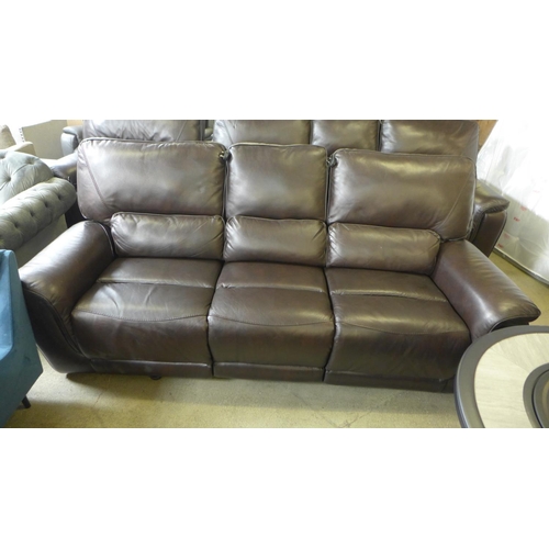 1568 - Kuka Maxwell Br 3 Seater With Power Headrests Sofa, Original RRP £1333.33 + vat  (4167-20)   * This ... 