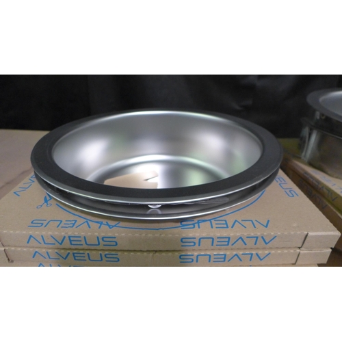 3370 - 5x Installation Round Stainless Steel Sink (450mm), original RRP £25 inc. VAT - model no.:- 1008987 ... 