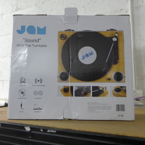 2160 - Jam Sound all in one digital turntable - vinyl record to digital PC (ex demo)