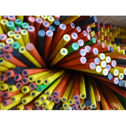 2374 - 24 Rolls of Sellotape in dispensers & box of pencils