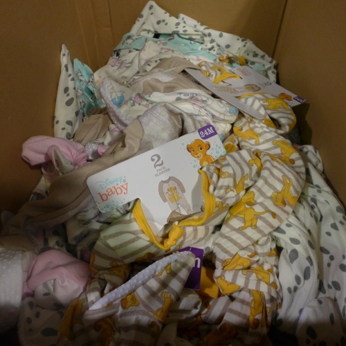 3012 - Baby Girl Disney branded sleeper suits - mix of sizes and prints * this lot is subject to VAT