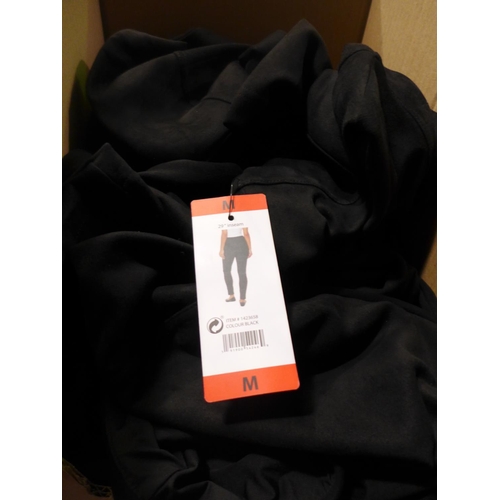 3041 - Quantity of women's trousers - mix sizes - mainly black * this lot is subject to VAT