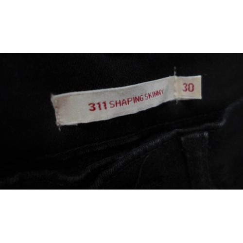 3054 - 3 Pairs of Women's Levi Jeans - 2 x 30