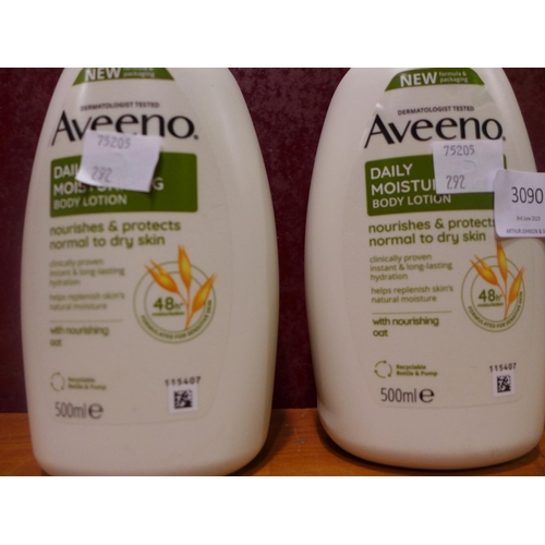 3090 - Aveeno Daily Moisturising Body Lotion (2 x 500ml) (292-361) * This lot is subject to VAT