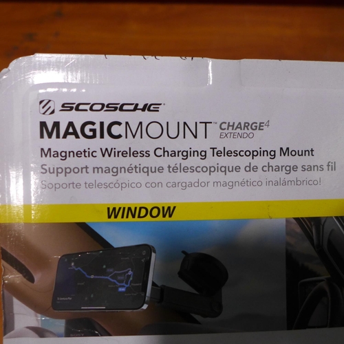 3094 - Scosche M/Mount Pro Chg4 - model no MPQ4V3EX2-CP  (281-903)   * This lot is subject to vat