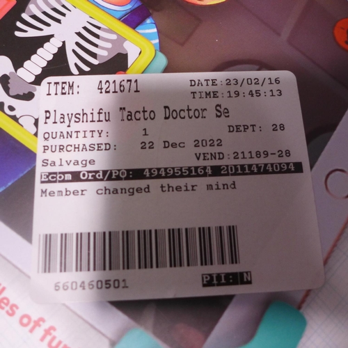 3108 - Playshifu Tacto Interactive Doctor Set (292-95) * This lot is subject to VAT