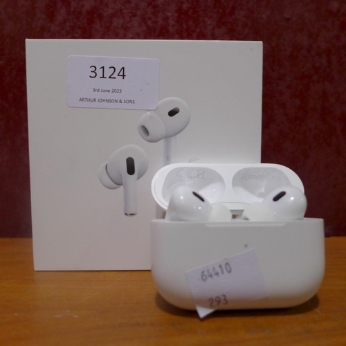 3124 - Apple Airpods Pro (2nd Gen) (model:- MQD83ZM/A), original RRP £189.99 + VAT (293-36) * This lot is s... 