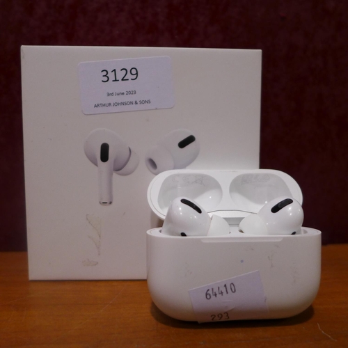 3129 - Apple Airpods Pro (model:- MWP22ZM/A), original RRP £189.99 + VAT (293-10) * This lot is subject to ... 