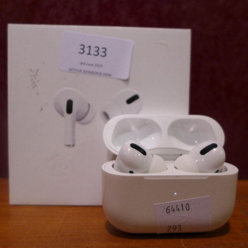 3133 - Apple Airpods Pro Magsafe (model:- MLWK3ZM/A), original RRP £164.99 + VAT (293-45) * This lot is sub... 