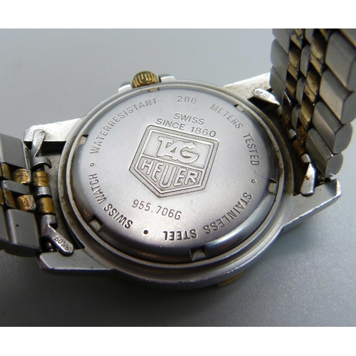 1031 - A gentlemen's Tag Heuer wristwatch