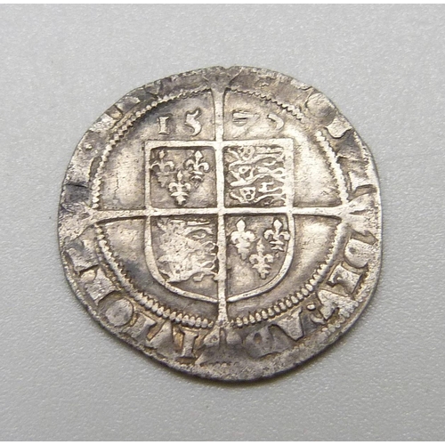 1094 - An Elizabeth I hammered coin